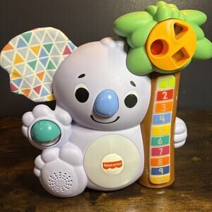 Fisher-Price Linkimals Baby Learning Toy Counting Koala With Interactive Lights